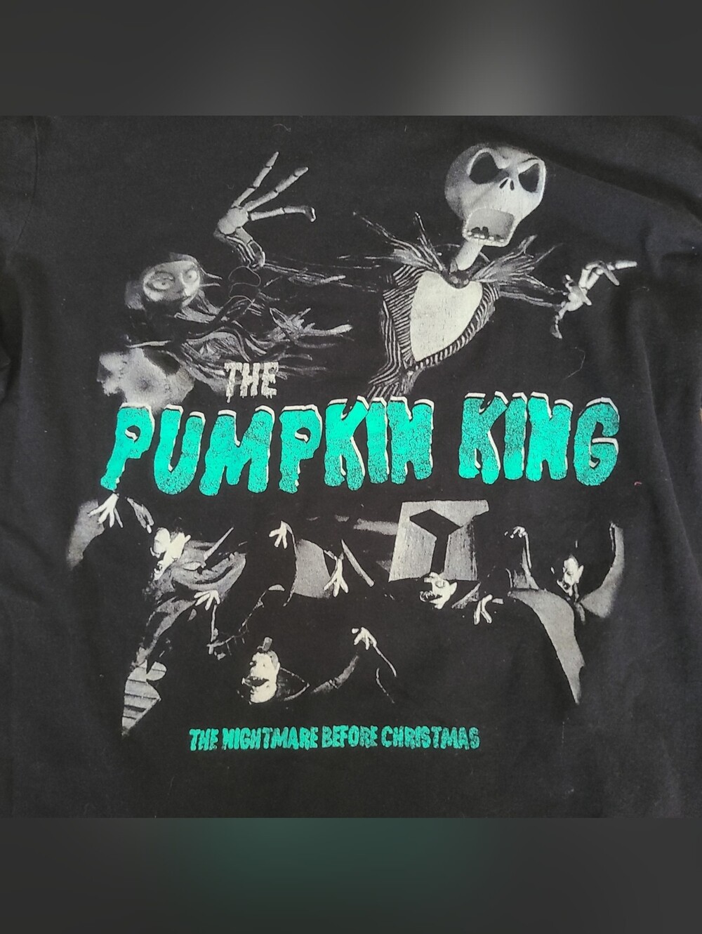 DISNEY'S | THE NIGHTMARE BEFORE CHRISTMAS | LONG SLEEVE T-SHIRT | SIZE MED - Picture 4 of 14